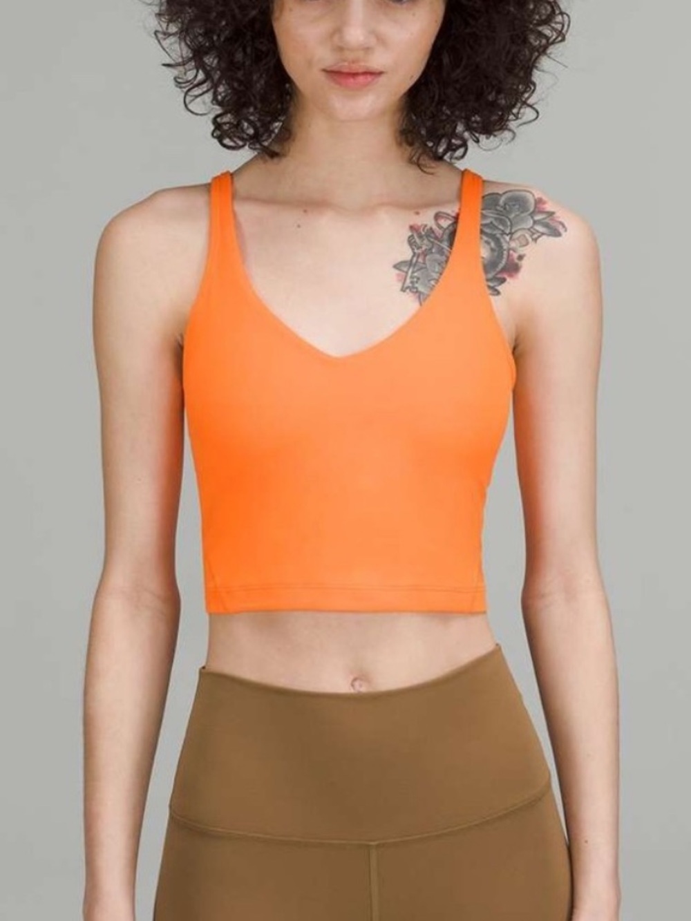 Lululemon Align Tank Size 14 Orange